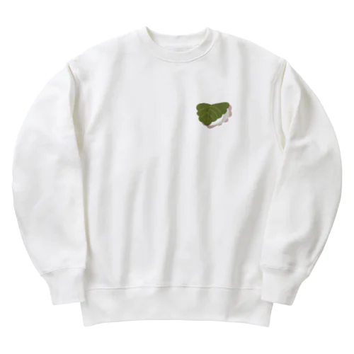 かしわもち Heavyweight Crew Neck Sweatshirt