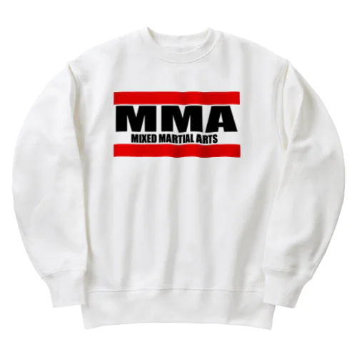 格闘技　MMA Heavyweight Crew Neck Sweatshirt