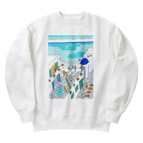 エーゲ海ガールズ Heavyweight Crew Neck Sweatshirt