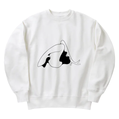 【曲線シリーズ_01】MIDNIGHT Heavyweight Crew Neck Sweatshirt