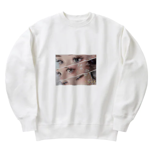 eye make(アイメイク) Heavyweight Crew Neck Sweatshirt