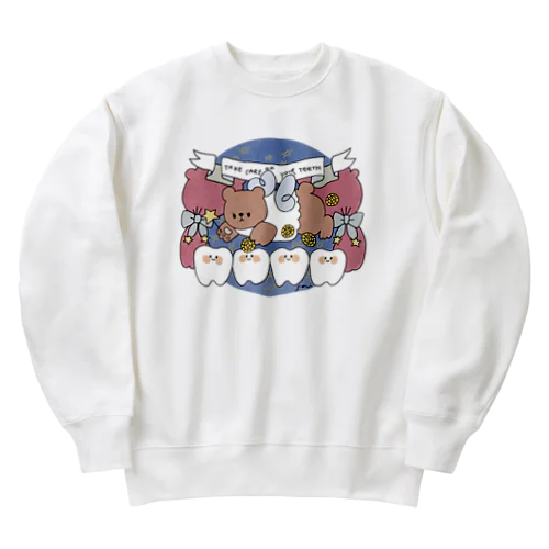 歯の妖精 Heavyweight Crew Neck Sweatshirt