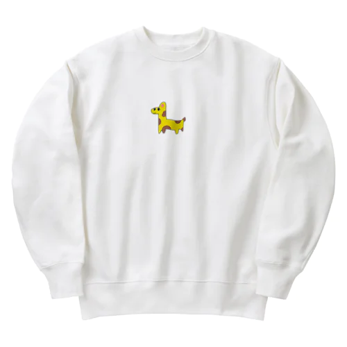 画伯なキリン Heavyweight Crew Neck Sweatshirt