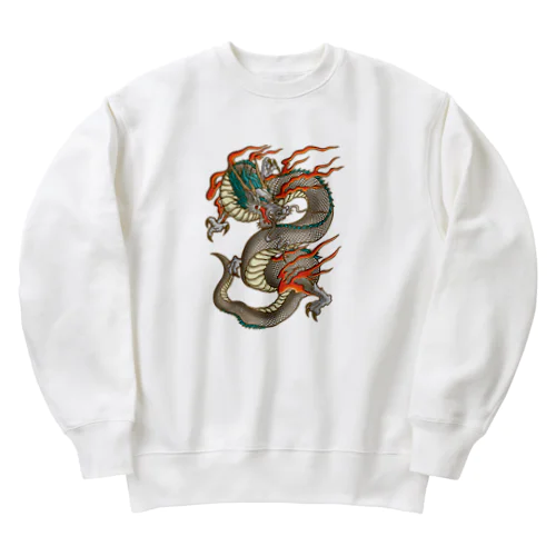 白龍 Heavyweight Crew Neck Sweatshirt