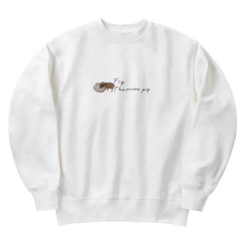 The micro pig Heavyweight Crew Neck Sweatshirt