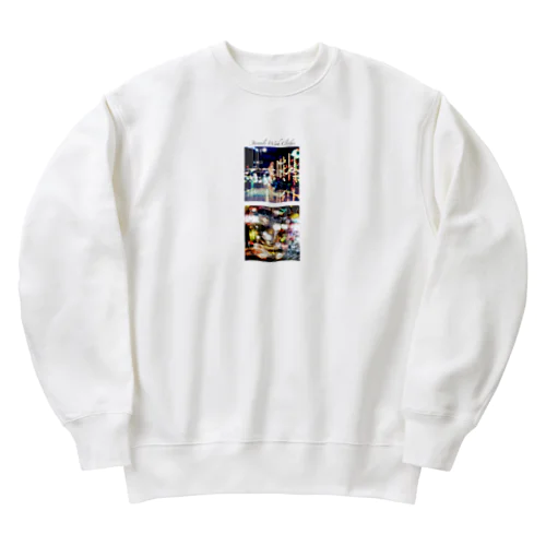 NEON CITY Heavyweight Crew Neck Sweatshirt