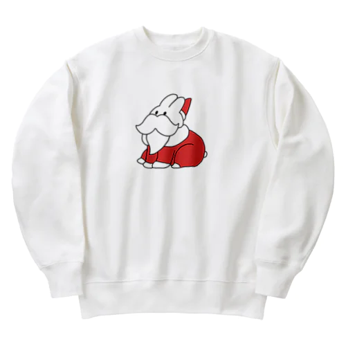 うさちゃん　サンタ Heavyweight Crew Neck Sweatshirt