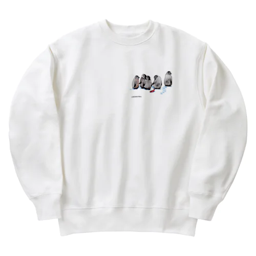 そらふぐ　むくむくぺんぎん Heavyweight Crew Neck Sweatshirt