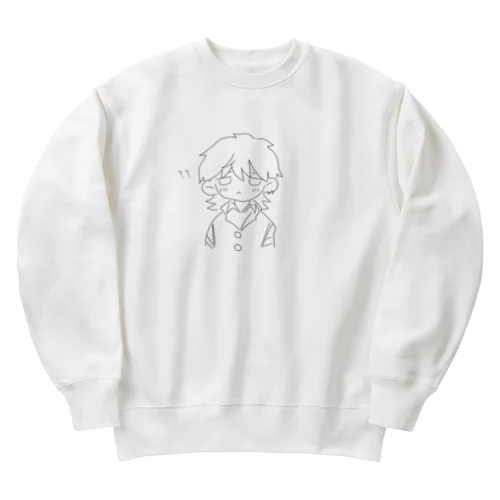 ？？ Heavyweight Crew Neck Sweatshirt