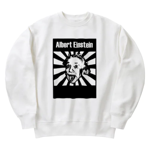 アルベルト・アインシュタイン Albert Einstein Heavyweight Crew Neck Sweatshirt