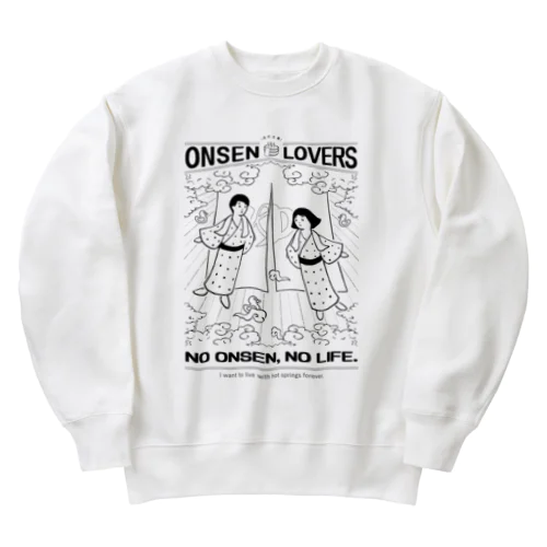 ONSEN LOVERS Heavyweight Crew Neck Sweatshirt