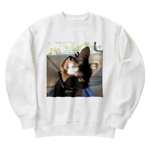 うちのねこち Heavyweight Crew Neck Sweatshirt