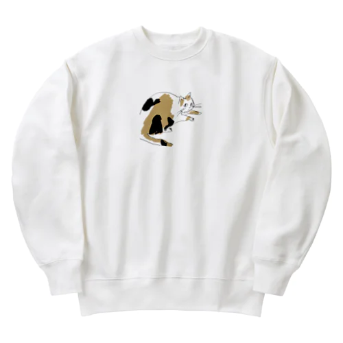 ドブ猫 Heavyweight Crew Neck Sweatshirt