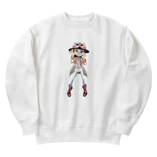 Caitsith Tennchann Heavyweight Crew Neck Sweatshirt