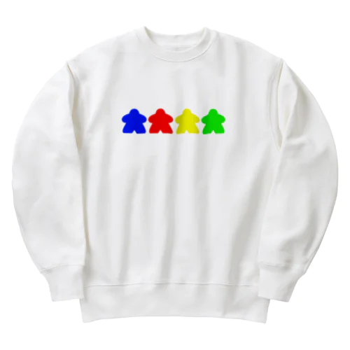 CMYKミープル Heavyweight Crew Neck Sweatshirt