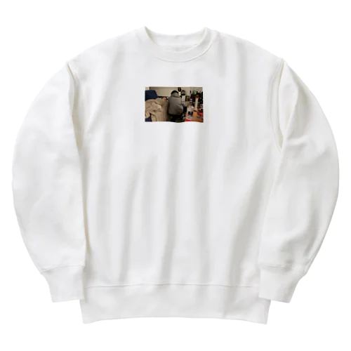 飲み会 Heavyweight Crew Neck Sweatshirt