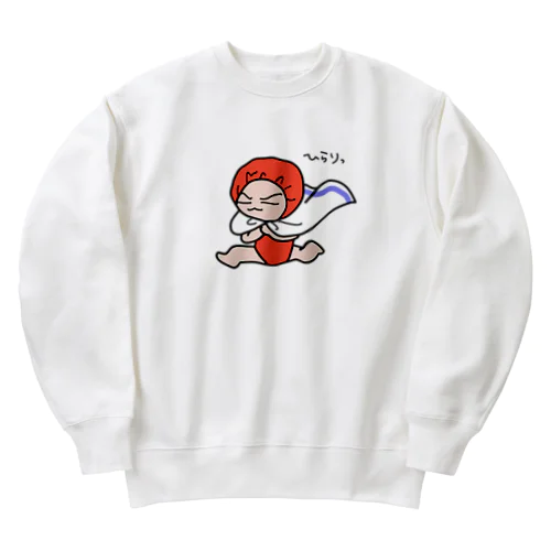 ひらりっ Heavyweight Crew Neck Sweatshirt