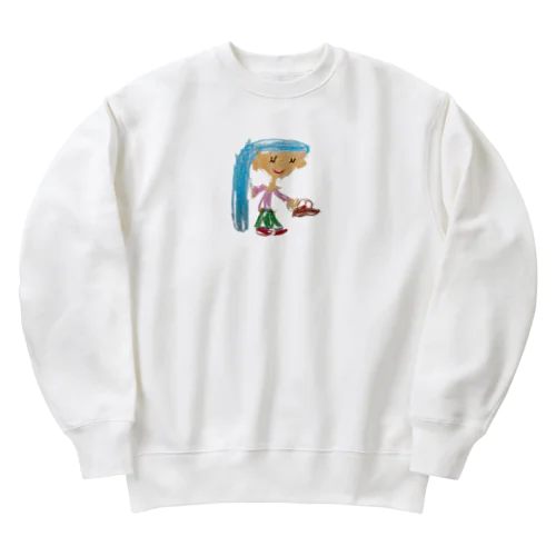 りんごとれたよ Heavyweight Crew Neck Sweatshirt