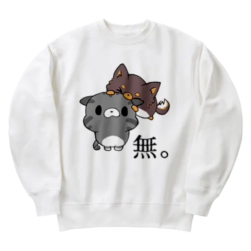 サバトラちゃん+チワワちゃん Heavyweight Crew Neck Sweatshirt