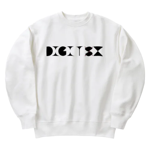 ×S ロゴ Digitz  Heavyweight Crew Neck Sweatshirt