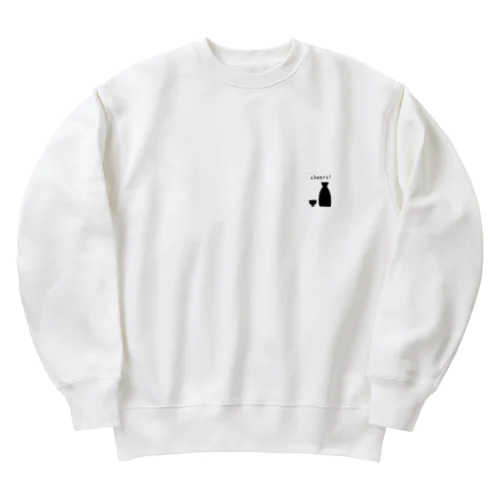 日本酒　乾杯cheers Heavyweight Crew Neck Sweatshirt