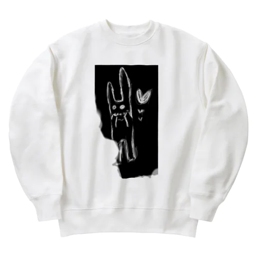 らぶらびっとくん Heavyweight Crew Neck Sweatshirt