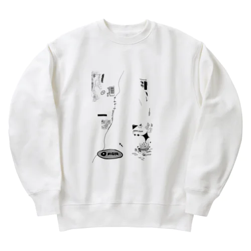 あさごはんをたべる方法 Heavyweight Crew Neck Sweatshirt