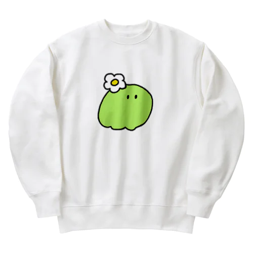 お花おばけ Heavyweight Crew Neck Sweatshirt