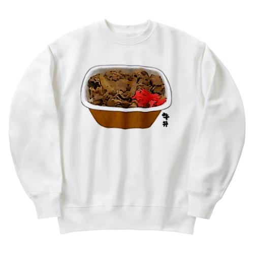 牛丼べんとう_230110 Heavyweight Crew Neck Sweatshirt