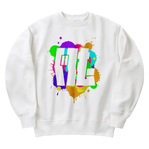 ぐろむロゴ（スプラッシュ） Heavyweight Crew Neck Sweatshirt