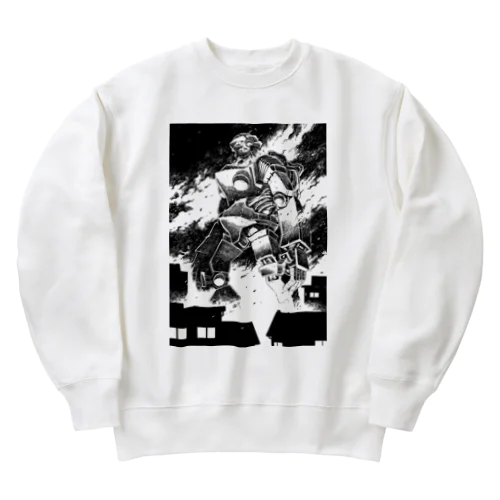 鉄神01 Heavyweight Crew Neck Sweatshirt