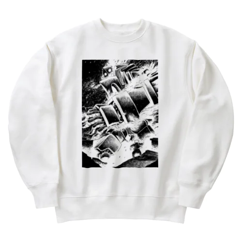 鉄神03 Heavyweight Crew Neck Sweatshirt