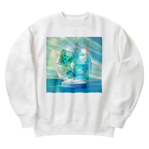 KUKANIST PLANET  Heavyweight Crew Neck Sweatshirt