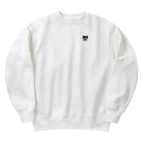 ネコのゲッティ/Getty Cat（character small） Heavyweight Crew Neck Sweatshirt