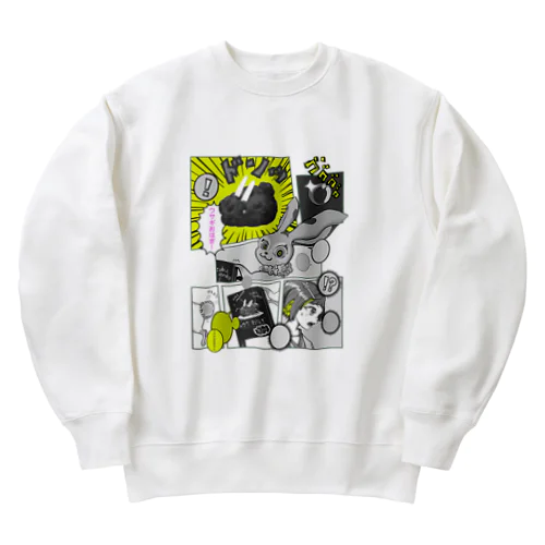 ウサギおはぎ Heavyweight Crew Neck Sweatshirt