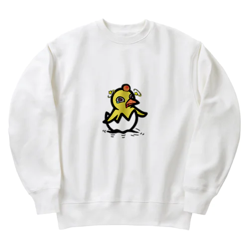 たんこぶひよこ Heavyweight Crew Neck Sweatshirt