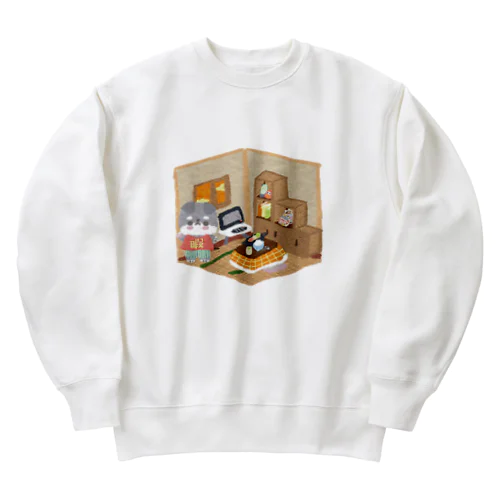 暇ちゃんのお家 Heavyweight Crew Neck Sweatshirt