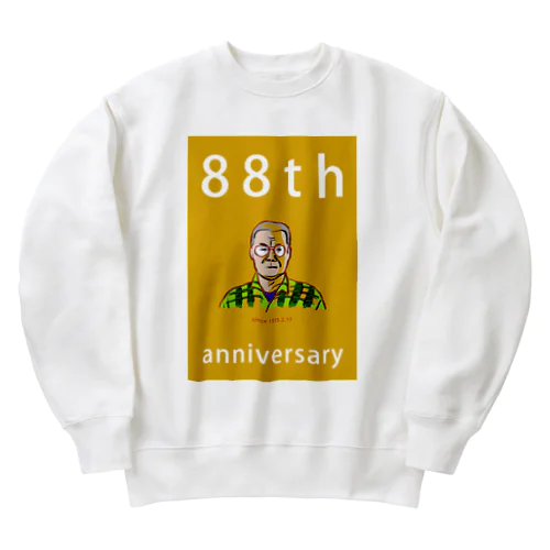 88th anniversary limited item Heavyweight Crew Neck Sweatshirt