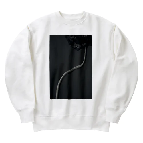 Flower01 Heavyweight Crew Neck Sweatshirt