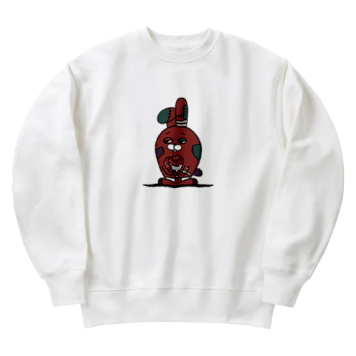 BOUQUET RABBIT ZOMBIE Heavyweight Crew Neck Sweatshirt