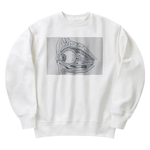 がんきゅう、 Heavyweight Crew Neck Sweatshirt