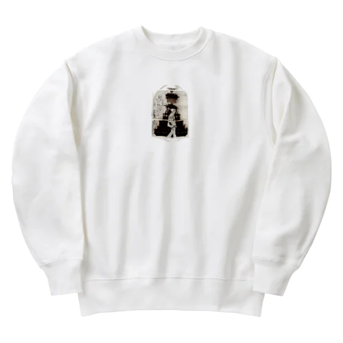 思い Heavyweight Crew Neck Sweatshirt