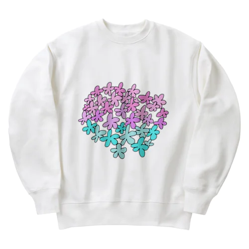 長女さんの花畑 Heavyweight Crew Neck Sweatshirt