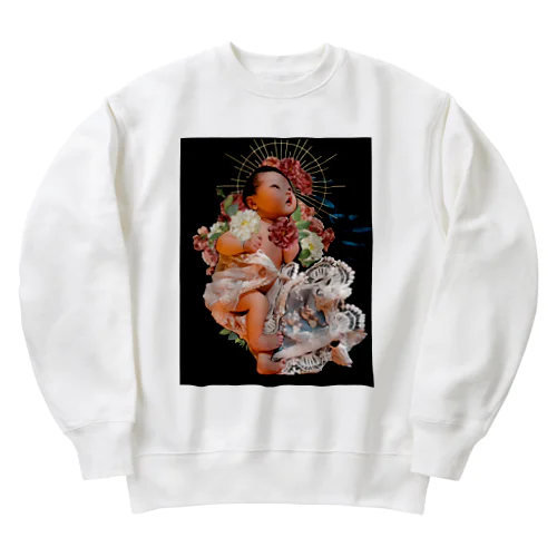 むすめちゃん 新生児 Heavyweight Crew Neck Sweatshirt