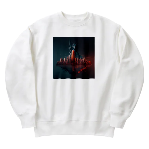 ニューヨーク Heavyweight Crew Neck Sweatshirt