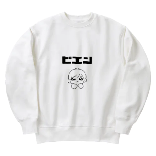 ぴえん◆ Heavyweight Crew Neck Sweatshirt