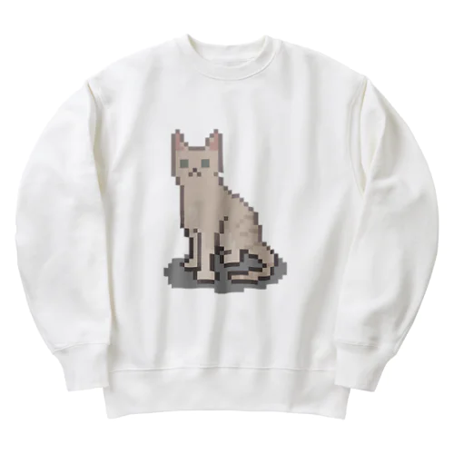 猫 Heavyweight Crew Neck Sweatshirt