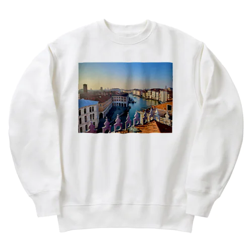 Ricordi a Venezia Heavyweight Crew Neck Sweatshirt