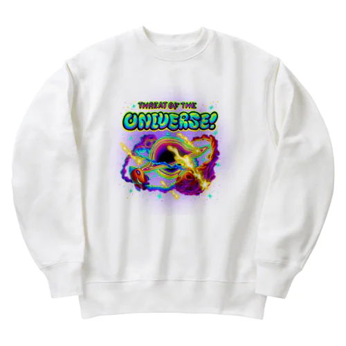 Threat of the UNIVERSE！ Heavyweight Crew Neck Sweatshirt