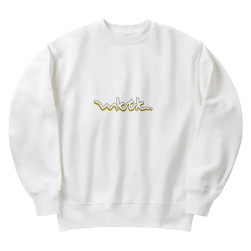 wktk(ワクテカ)◆ Heavyweight Crew Neck Sweatshirt